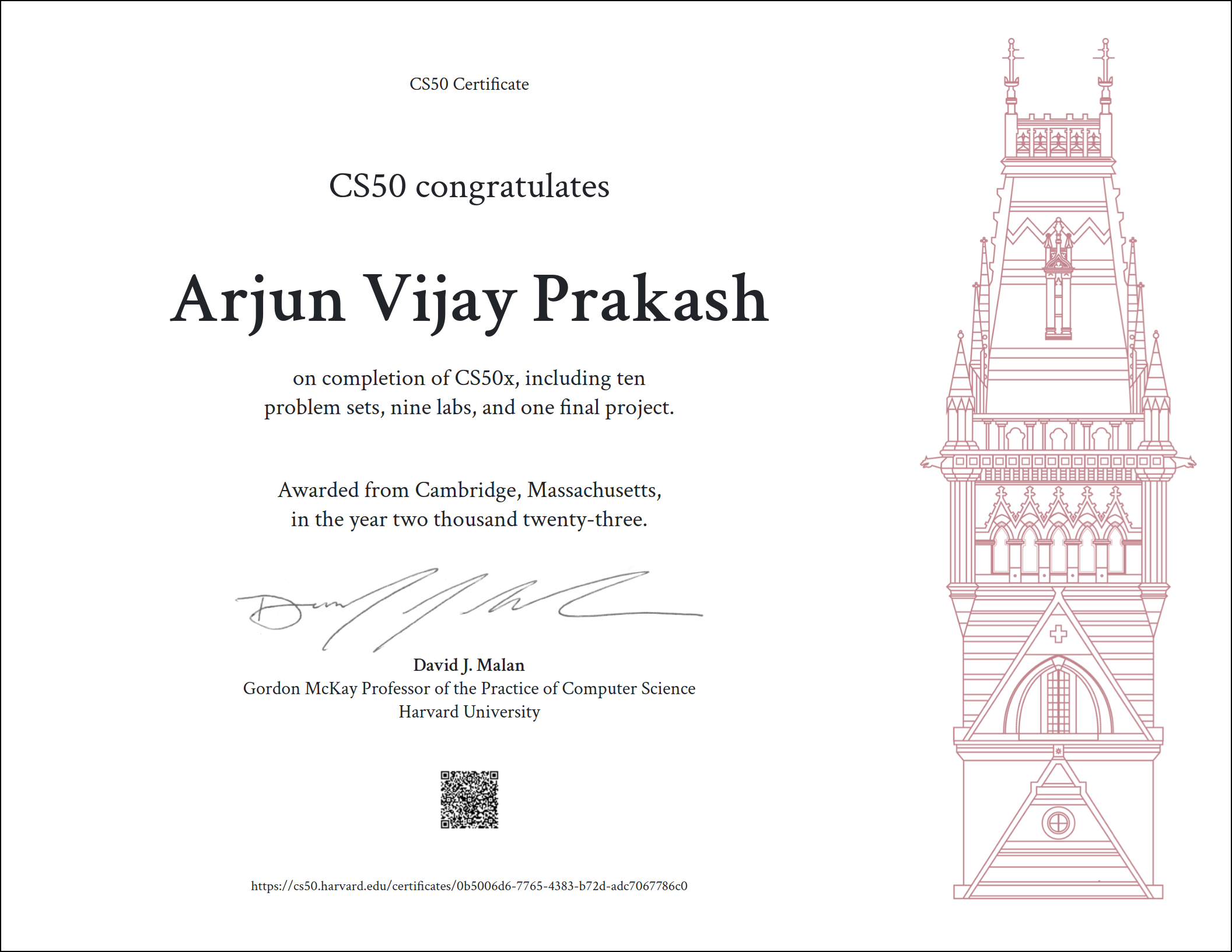 CS50 Certificate 3